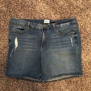 REBEL WiLSON rebel angel denim shorts